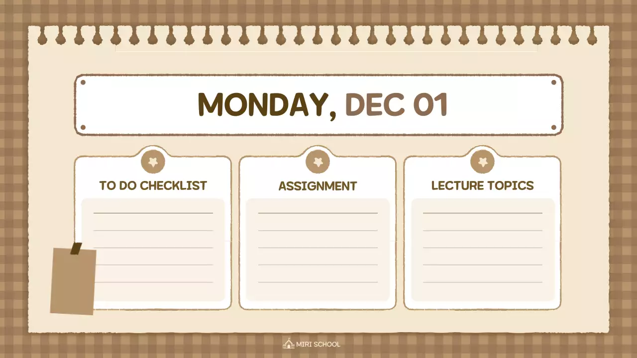 Beige Vintage Class Agenda Presentation