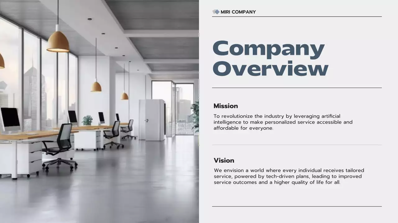 Grey Modern Business Pitch Presentation