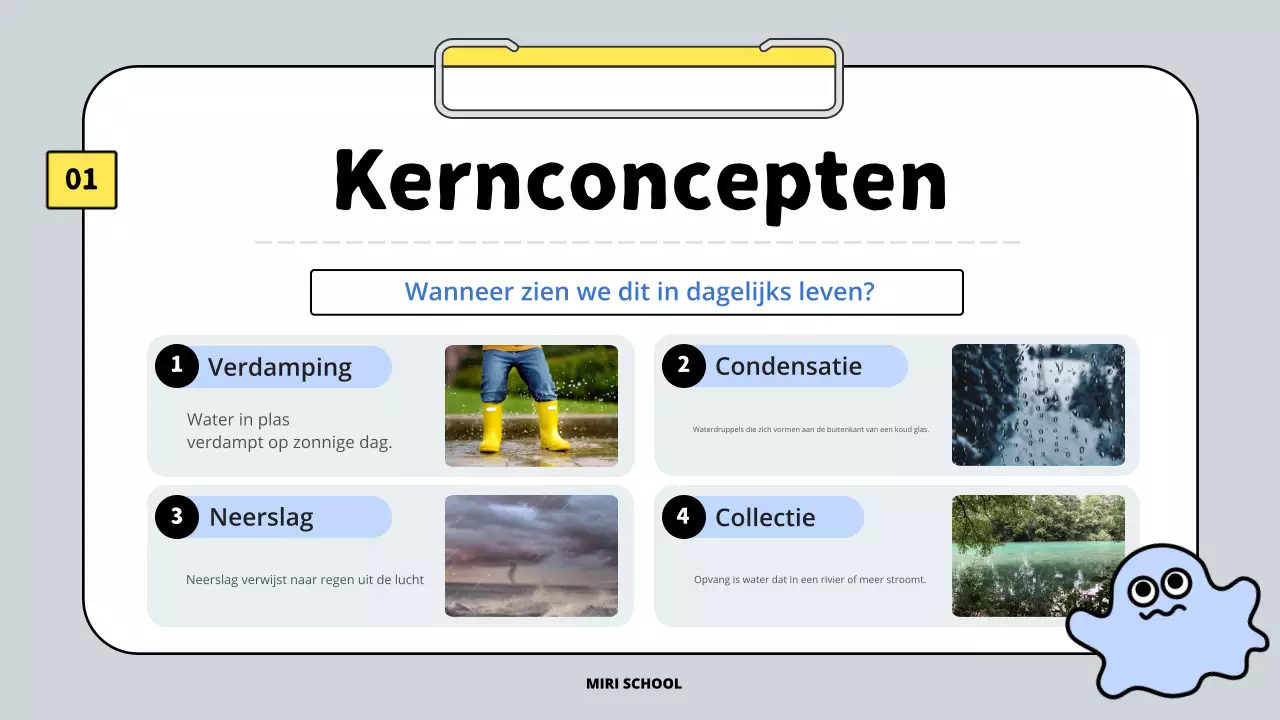 grijs eenvoudig water les