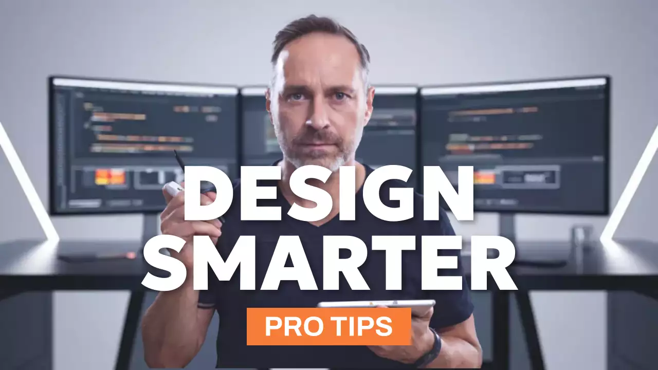 Grey Professional Design Guide YouTube Thumbnail