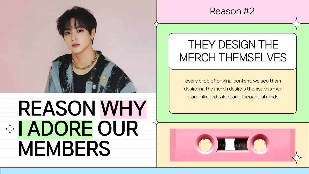 Colorful Trendy Members Agenda Presentation