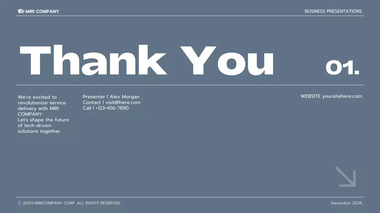 Grey Modern Business Pitch Presentation