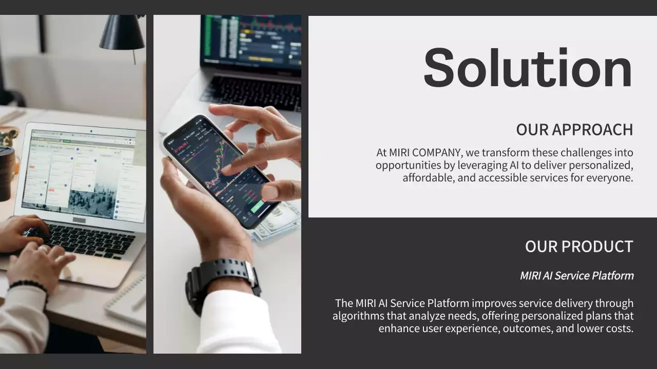 Black Professional Business Presentation