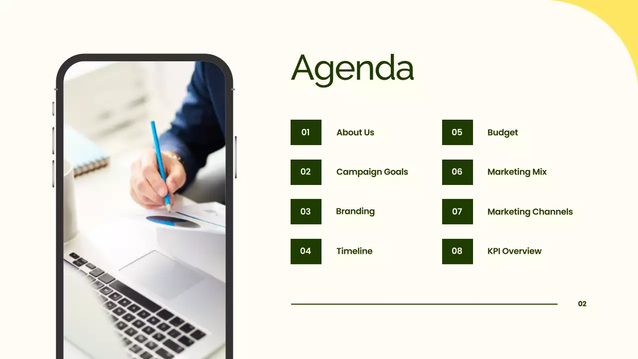 Green Modern Marketing Plan Presentation