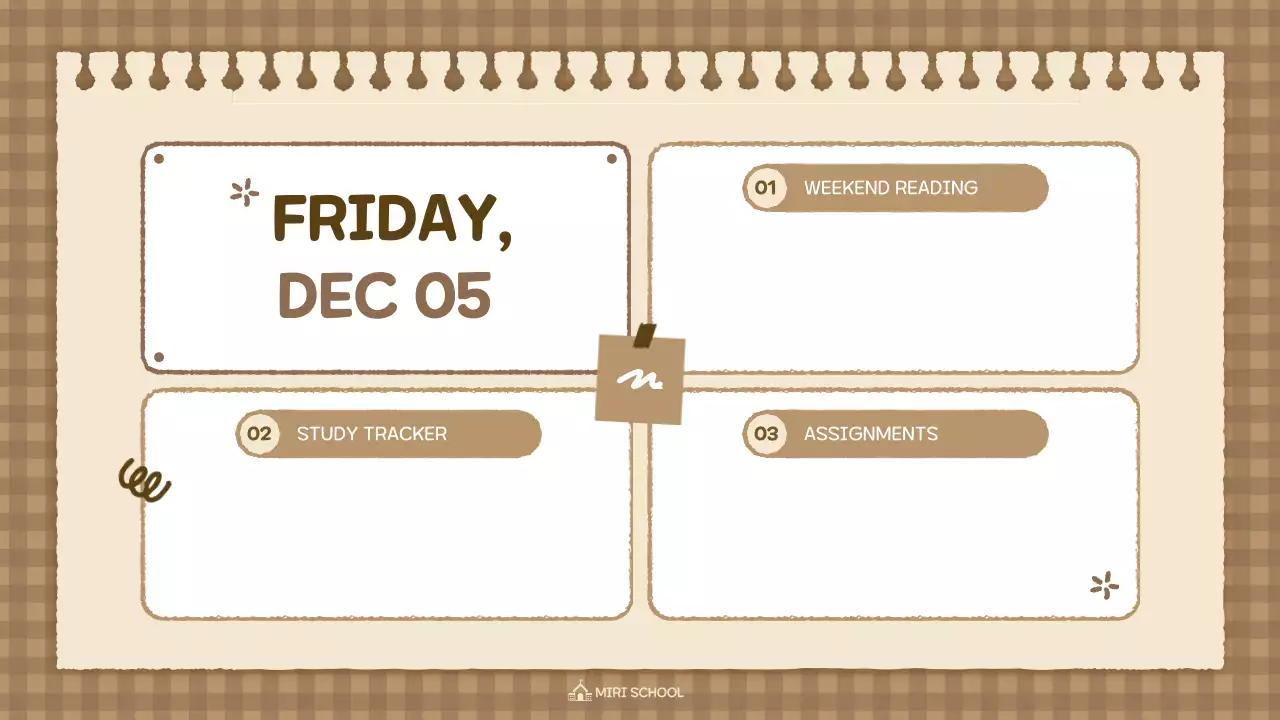 Beige Vintage Class Agenda Presentation