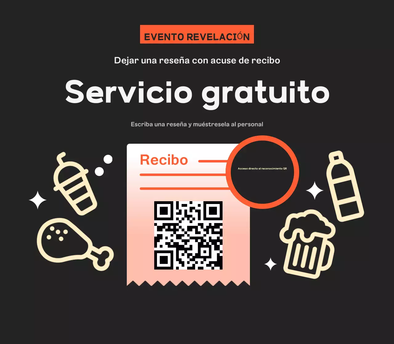 Promover los eventos de Orange Pop en las redes sociales