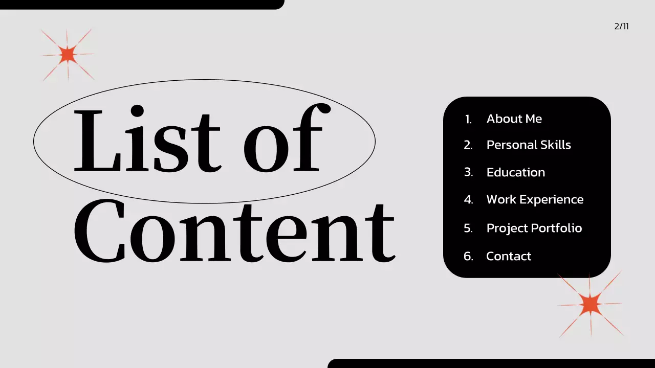 Grey Professional Portfolio Presentation