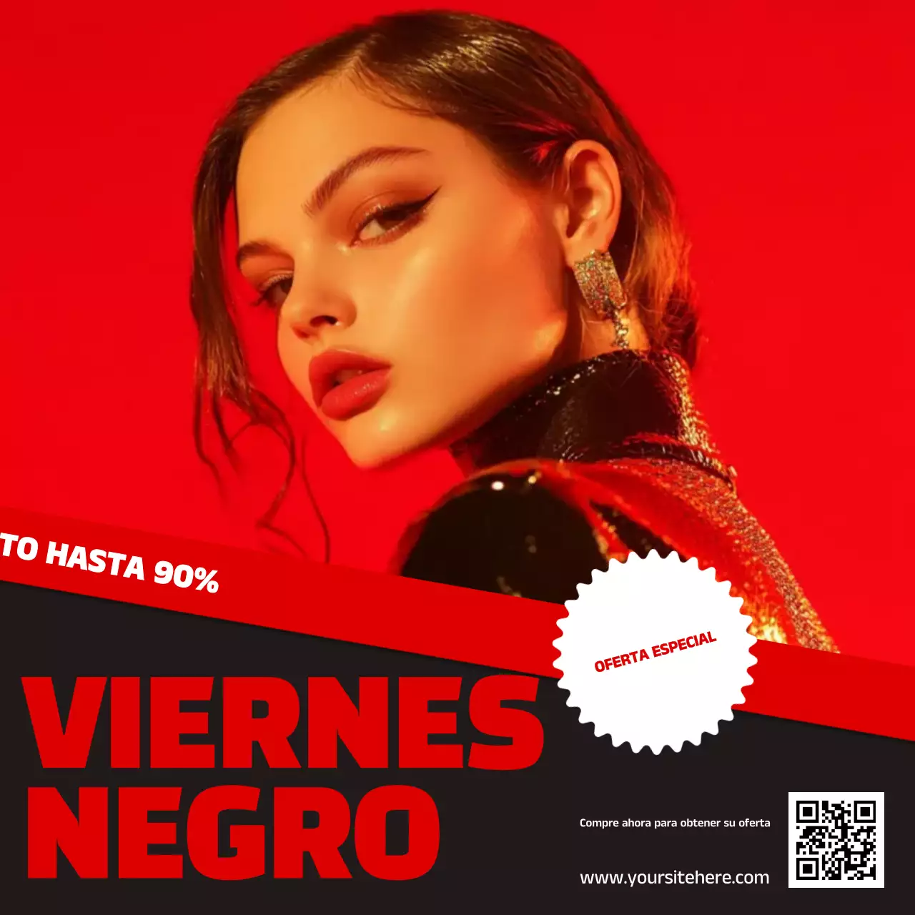 Promoción de ventas del Black Friday
