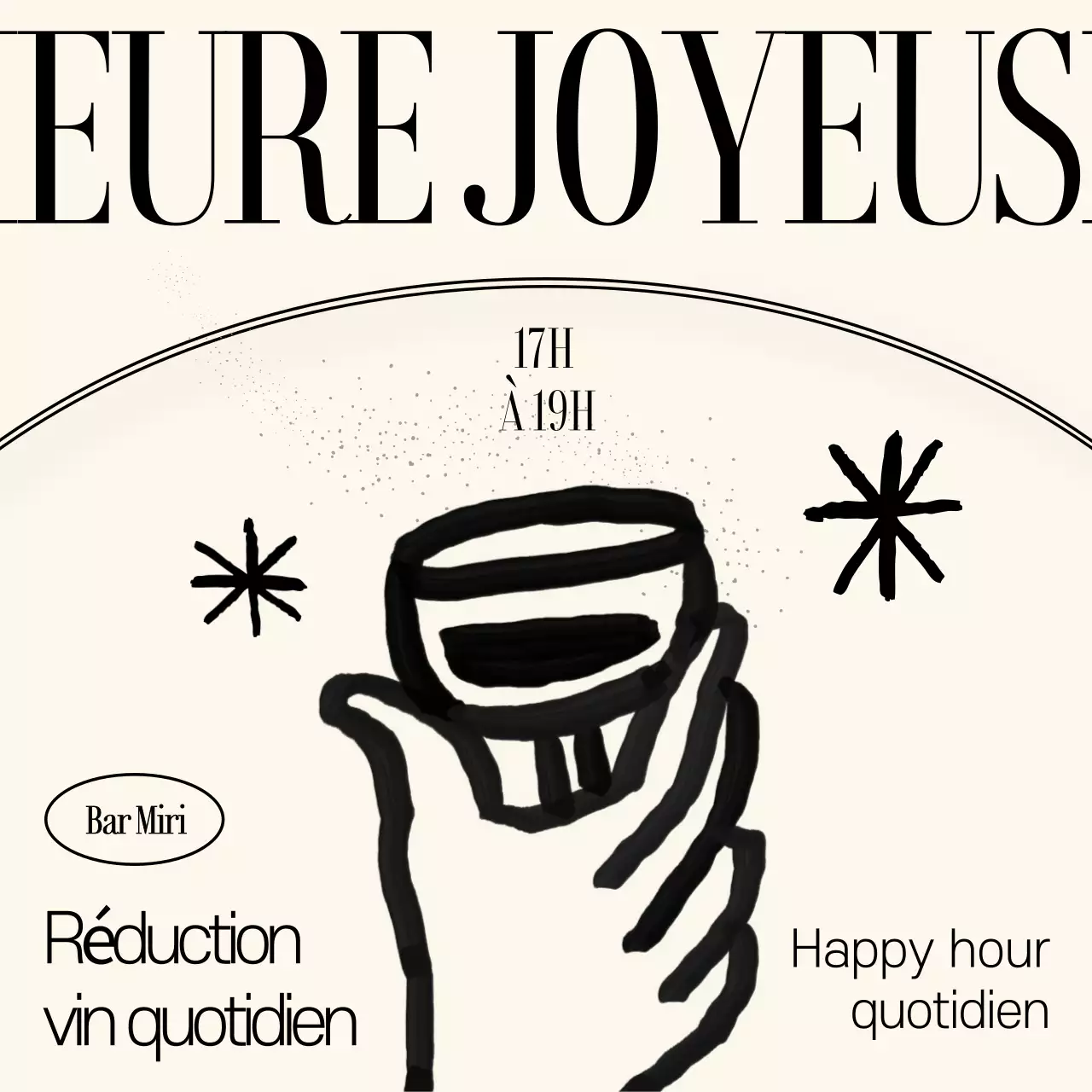 Promotions Black Simple