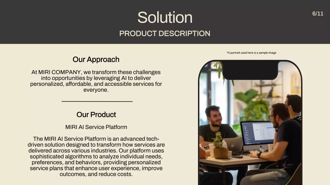 Beige Minimal Business Pitch Presentation