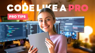 Pink Modern Coding Guide YouTube Thumbnail