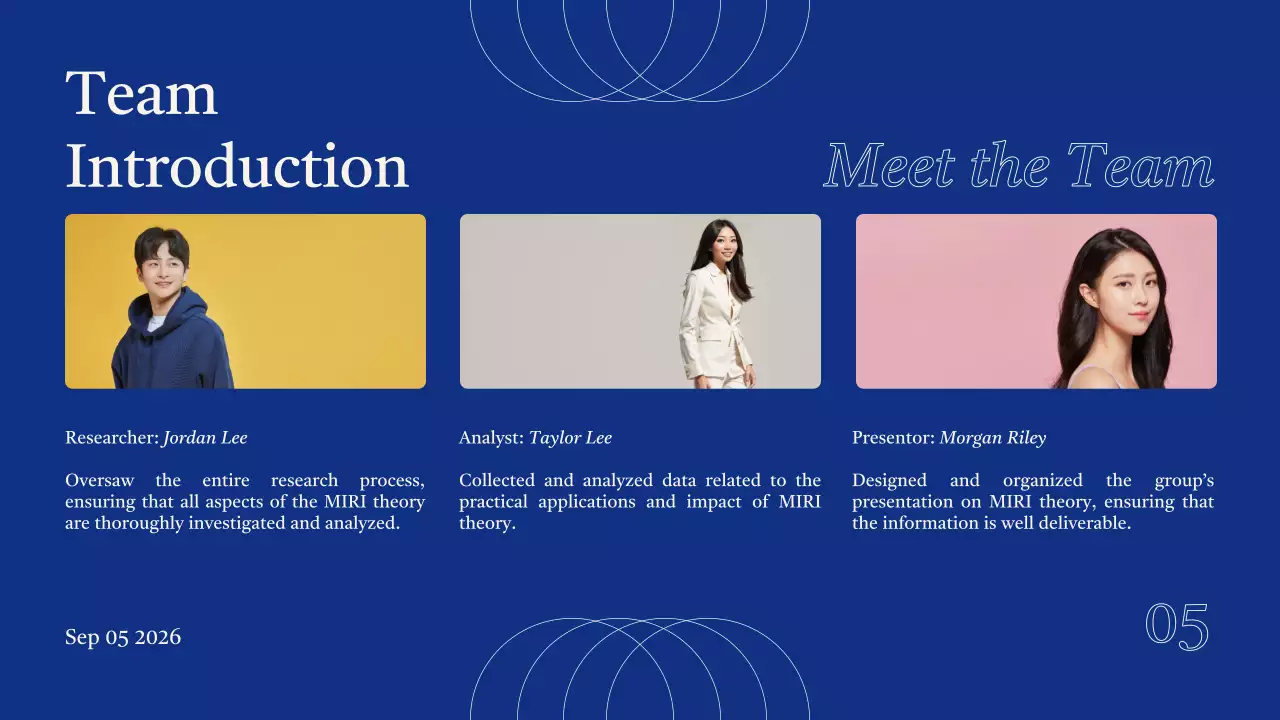 Blue Classic Project Presentation