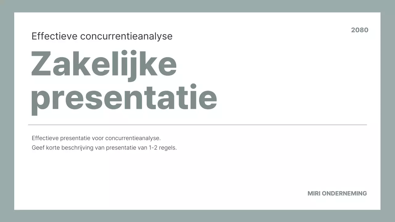 Grijze minimalistische bedrijfsrapporten analyseren