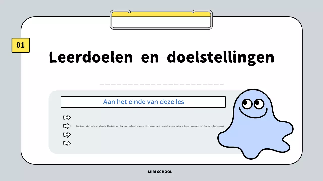 grijs eenvoudig water les