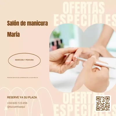 Promoción Uñas Modernas Beige
