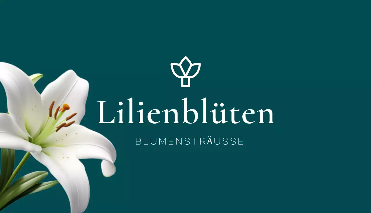 weiße minimalistische Visitenkarte