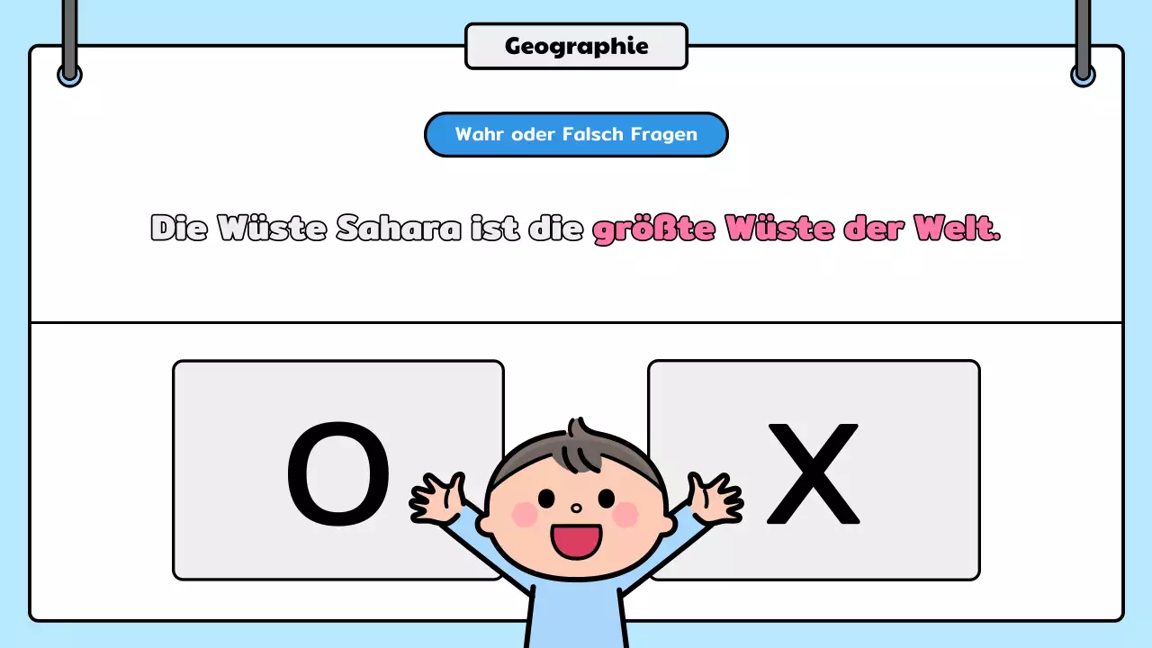 blaues Comic-Quiz Ankündigung