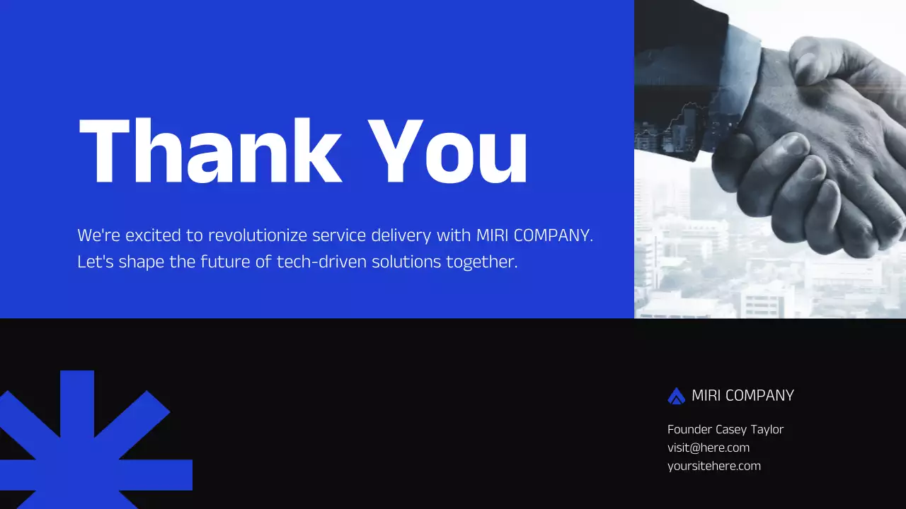 Blue Modern Business Presentation