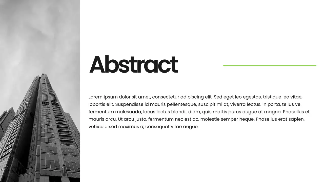 Presentasi Proyek Profesional Hijau