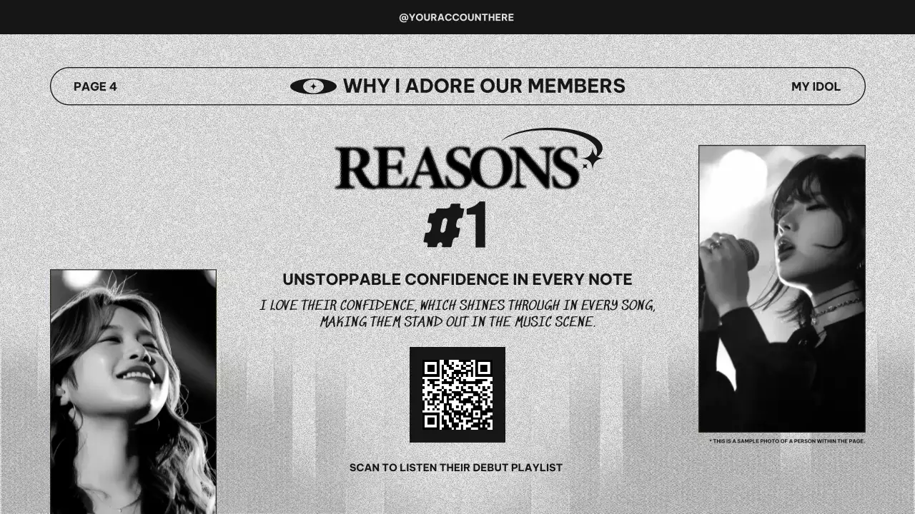 Black Modern Idol Newsletter Presentation