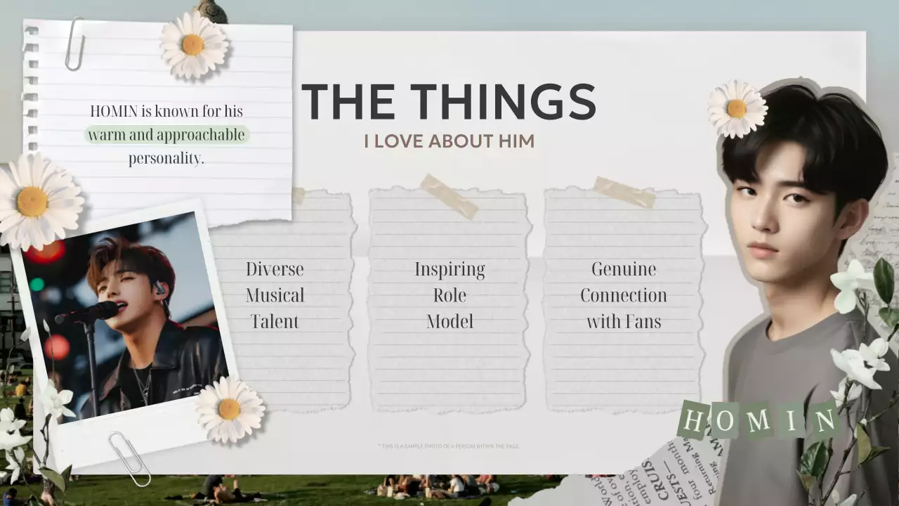 Beige Vintage Idol Guide Presentation