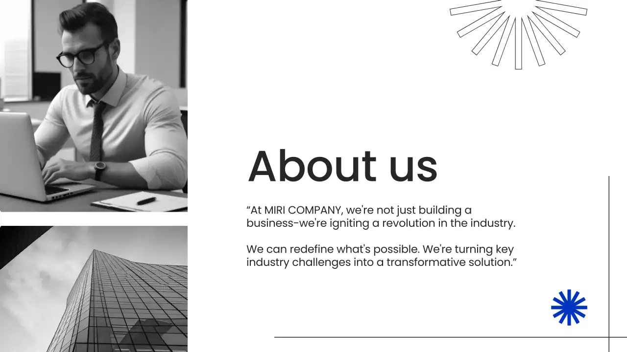 Blue Modern Business Pitch Presentation