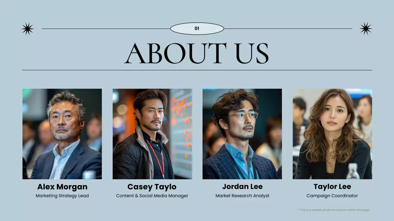 Blue Professional Marketing Plan Document Presentation