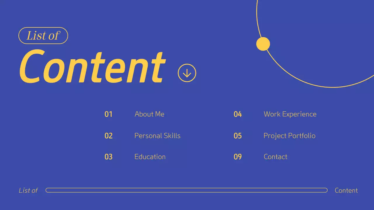 Blue Creative Portfolio Resume Presentation