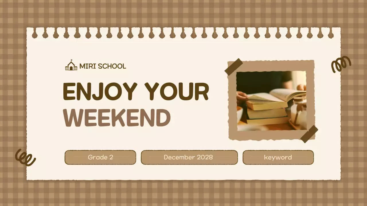 Beige Vintage Class Agenda Presentation