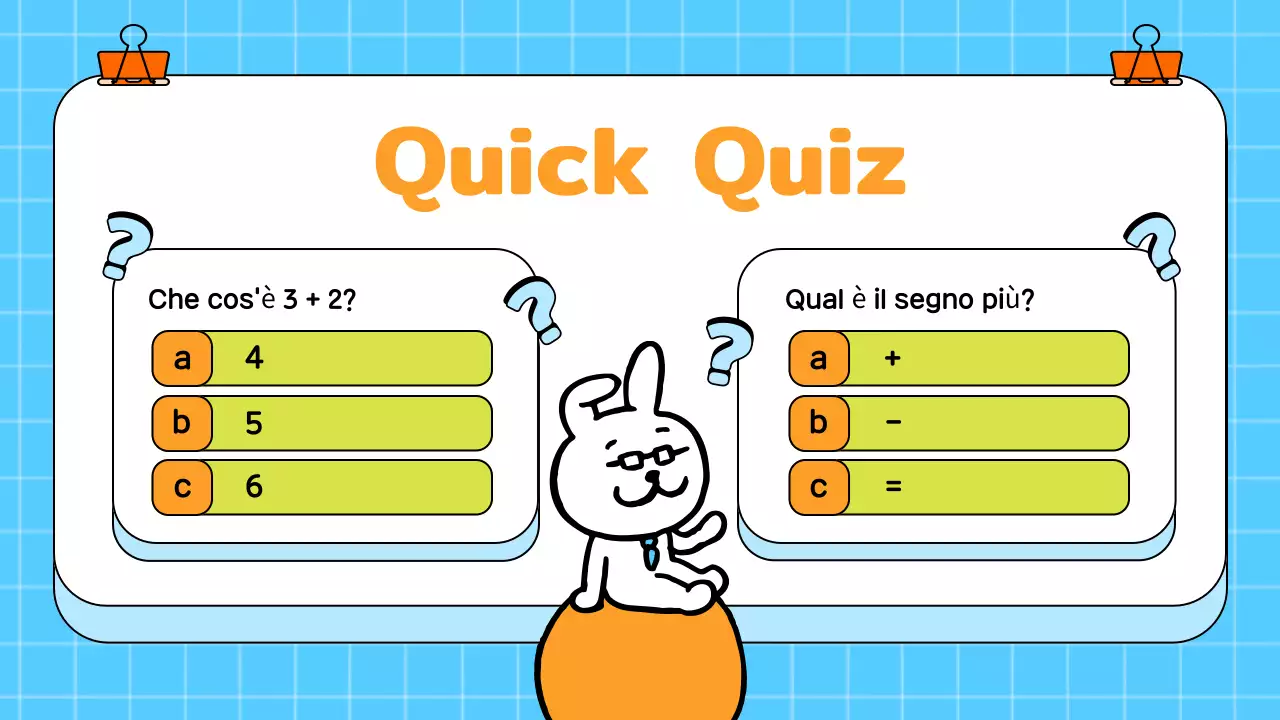 Corso di matematica allegro e blu