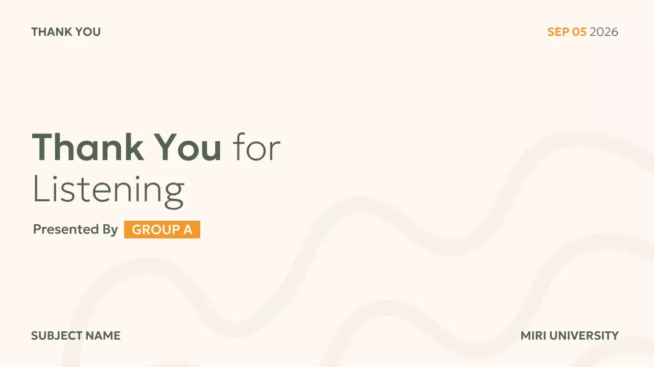 Beige minimal project overview presentation