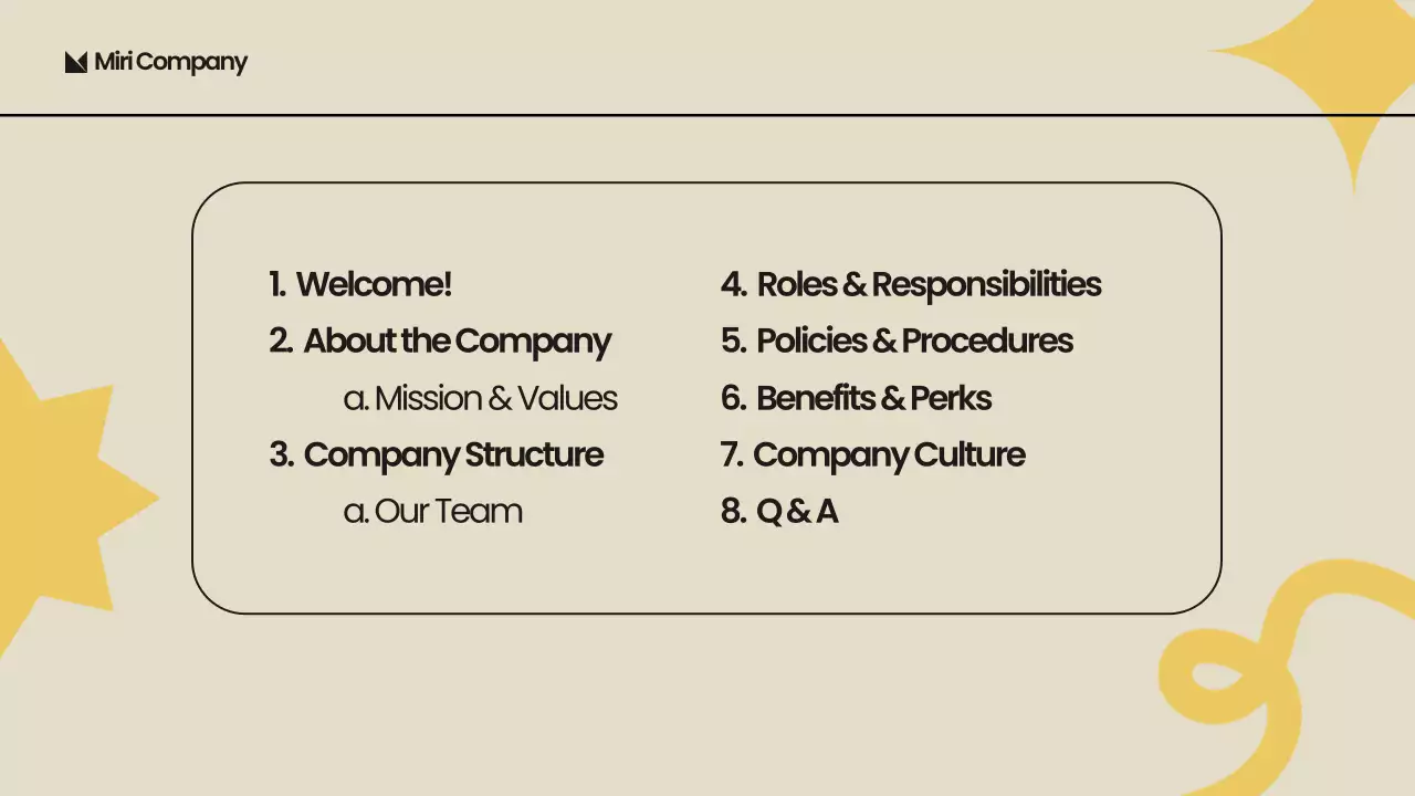 Beige Modern Employee Guide Presentation