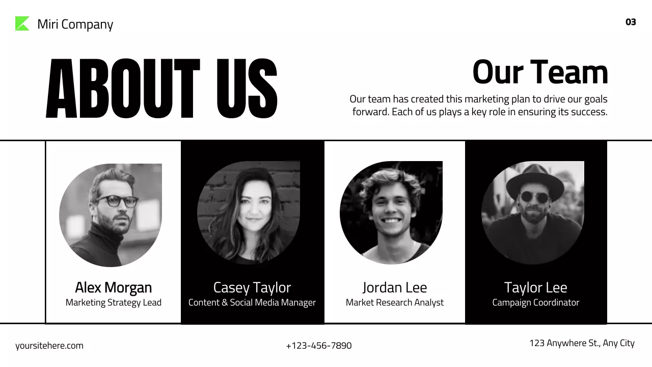 Green Modern Marketing Presentation