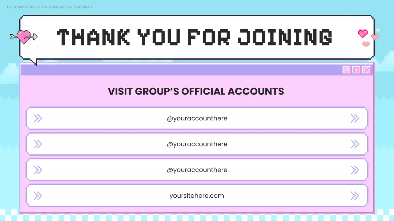 Pink Retro Members Guide Presentation