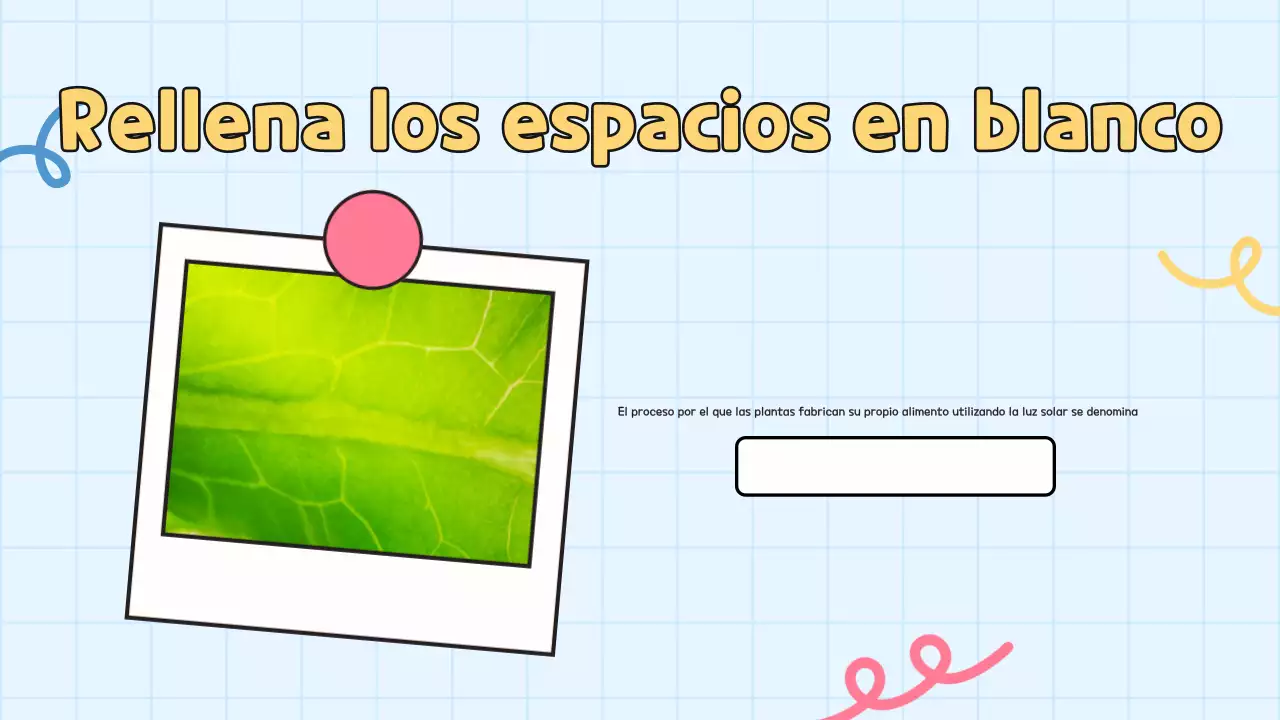 Prueba amarilla para la presentación de estudiantes en la escuela