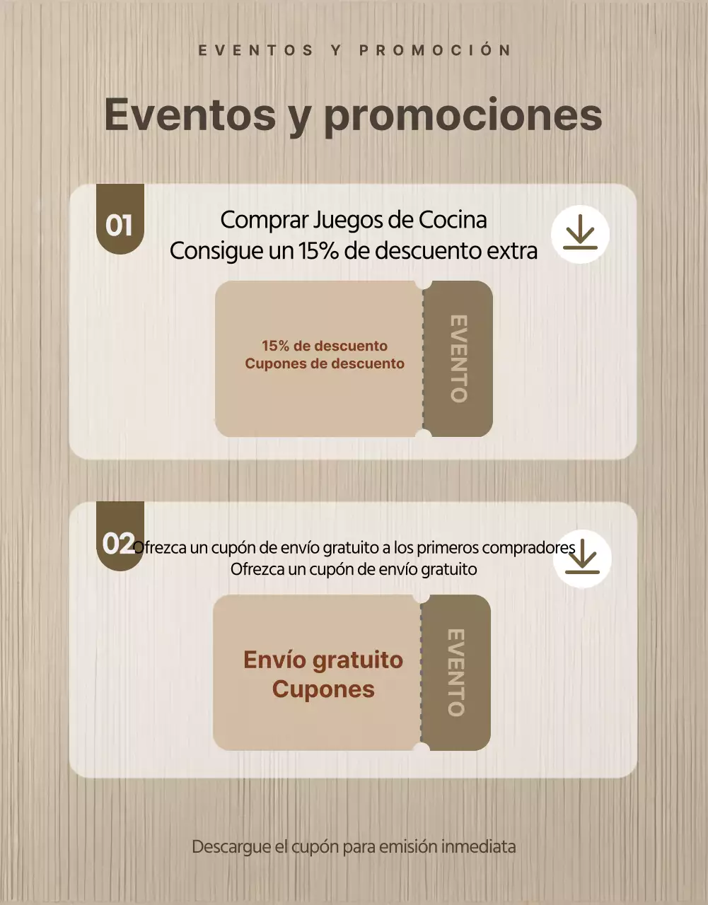 Regalo de inauguración moderno menaje de cocina en beige