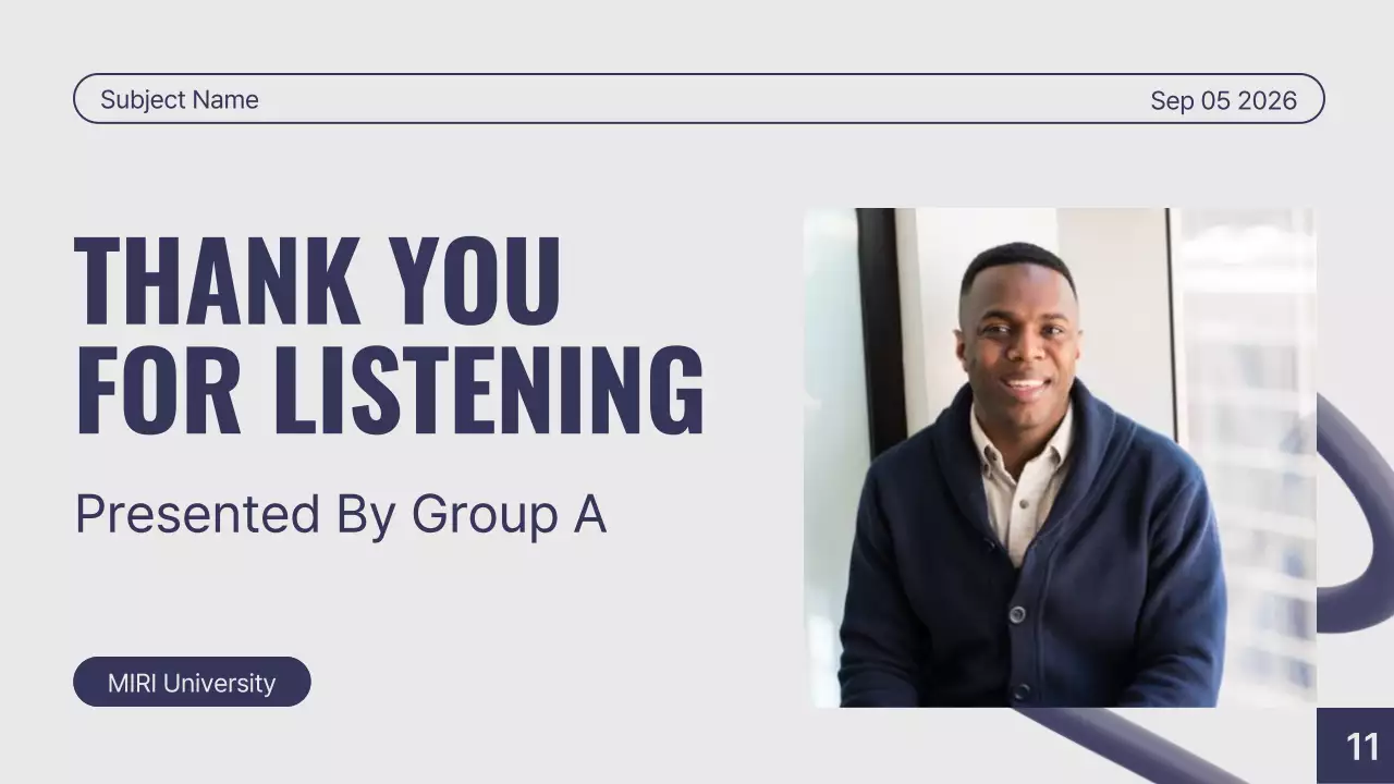 Blue Modern Project Presentation