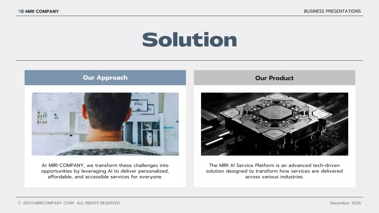 Grey Modern Business Pitch Presentation