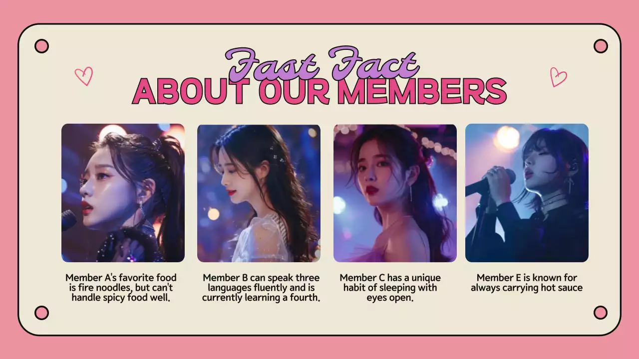 Pink Trendy Music Presentation