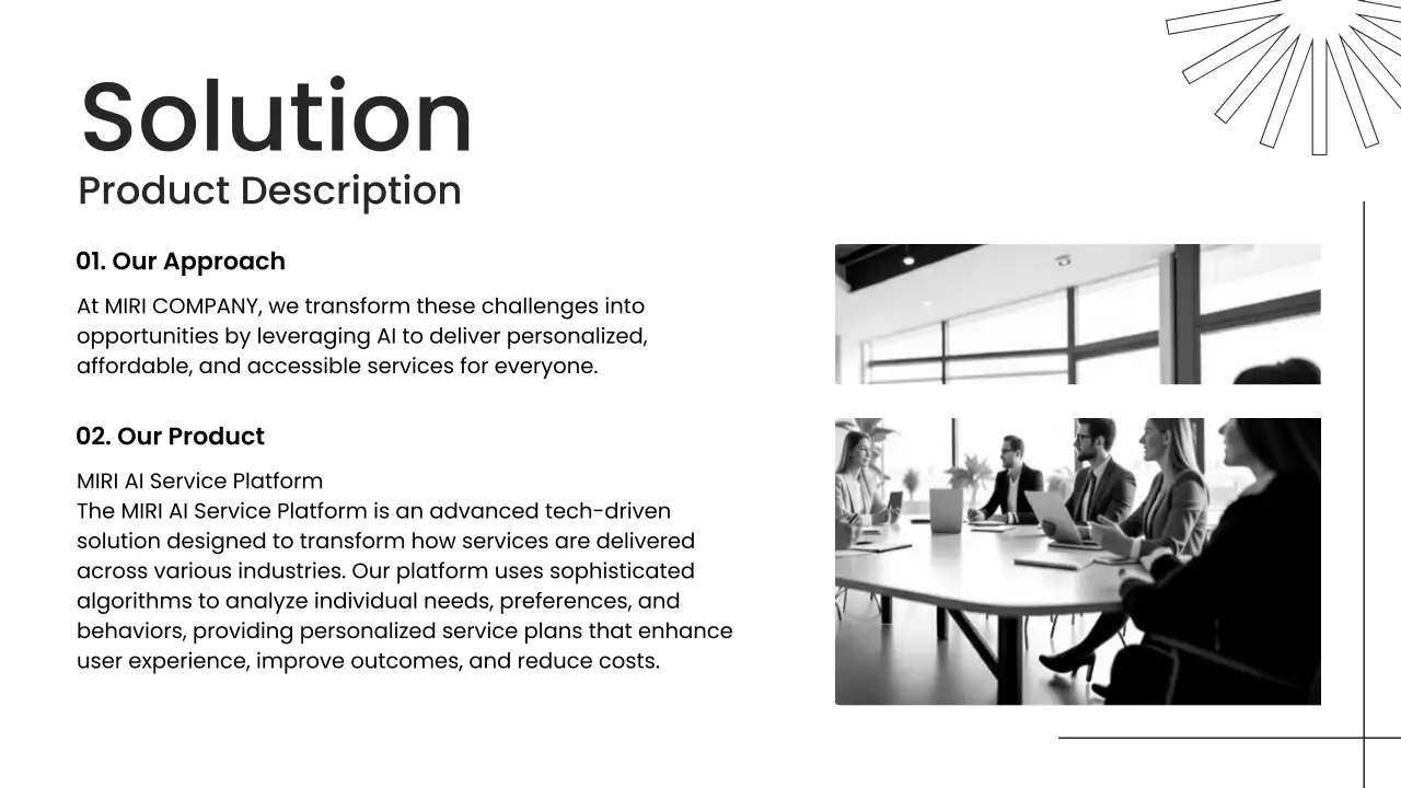 Blue Modern Business Pitch Presentation