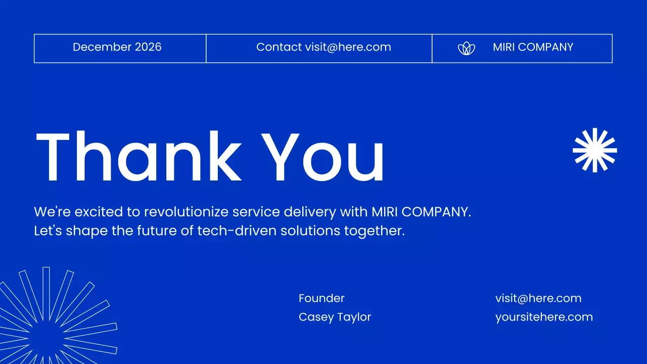 Blue Modern Business Pitch Presentation