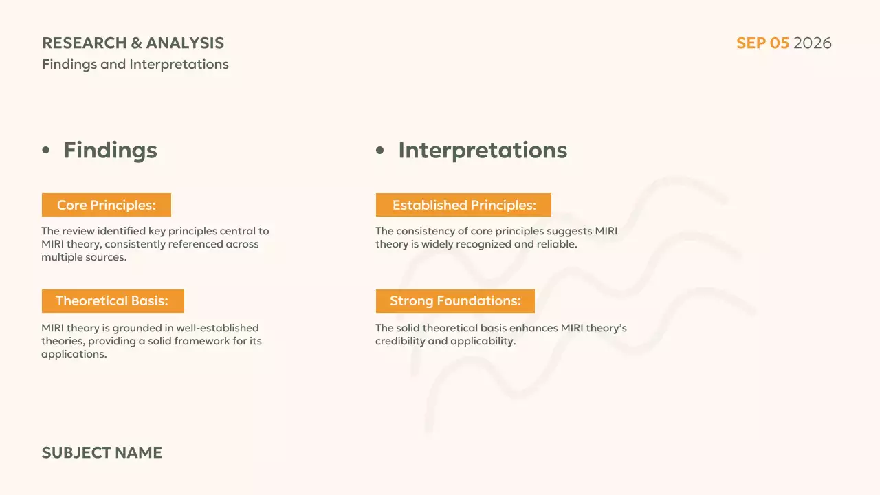 Beige minimal project overview presentation