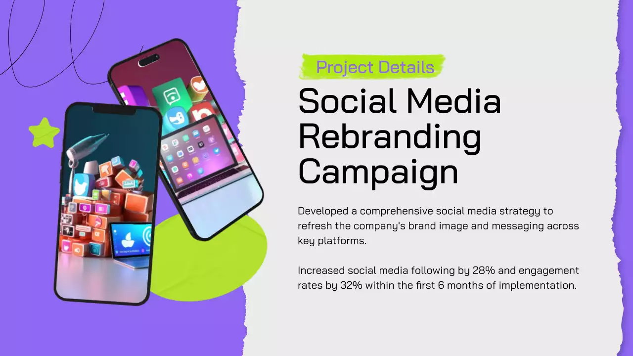 Purple Modern Portfolio Resume Presentation