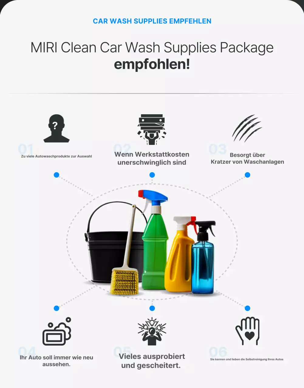 Schwarze moderne Autowaschanlagen fördern