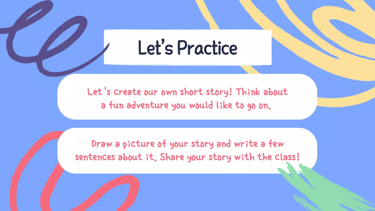 Yellow Simple Literature Course Presentation