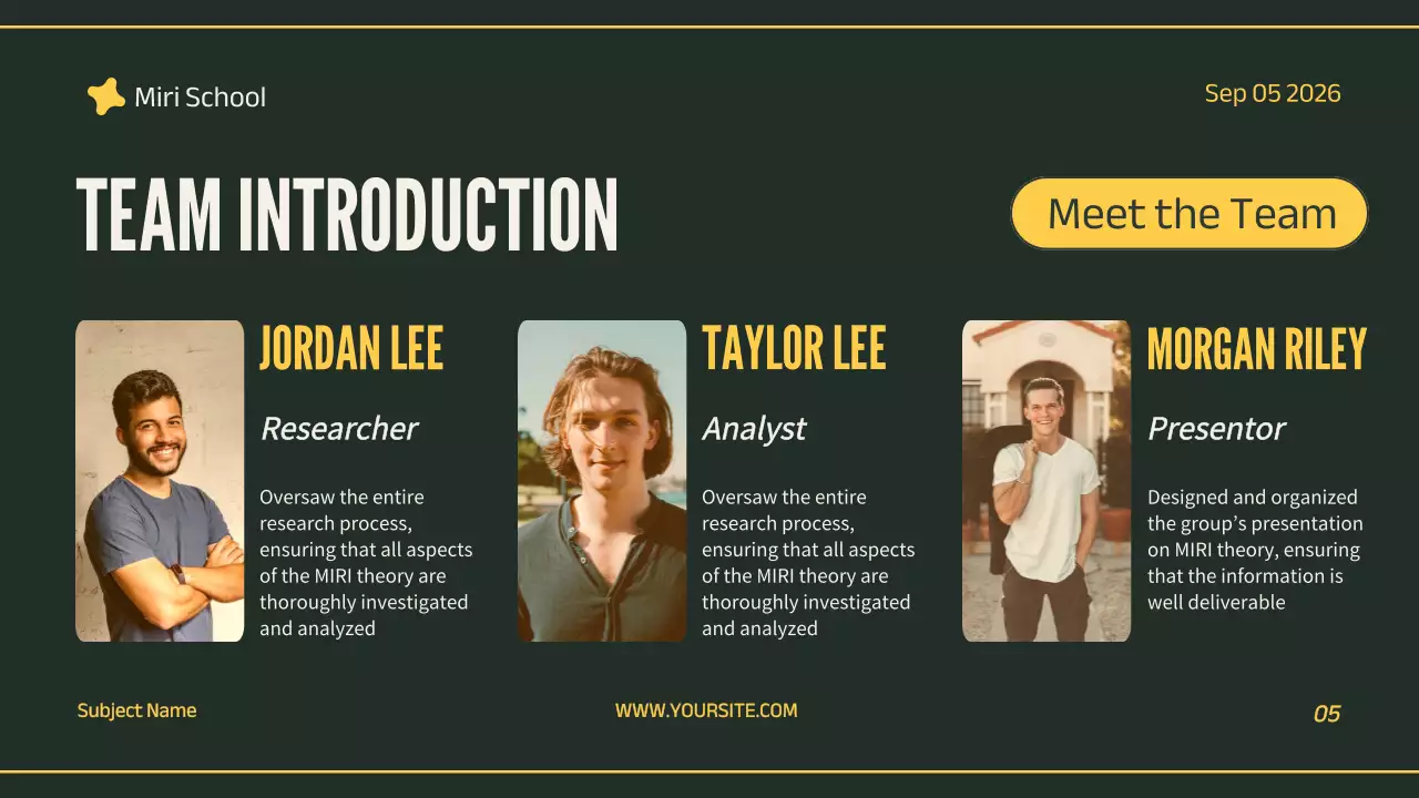 Apresentação do Projeto Profissional Amarelo