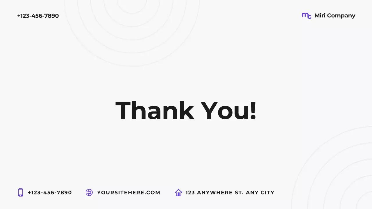 Purple modern marketing plan