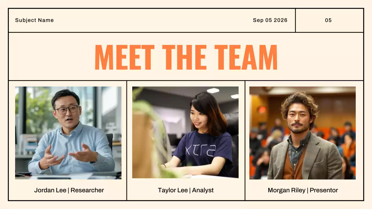 Beige Professional Project Overview Presentation