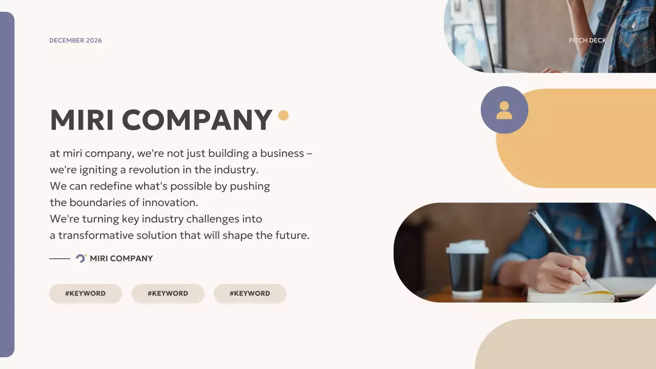 Beige Modern Business Promotion Presentation