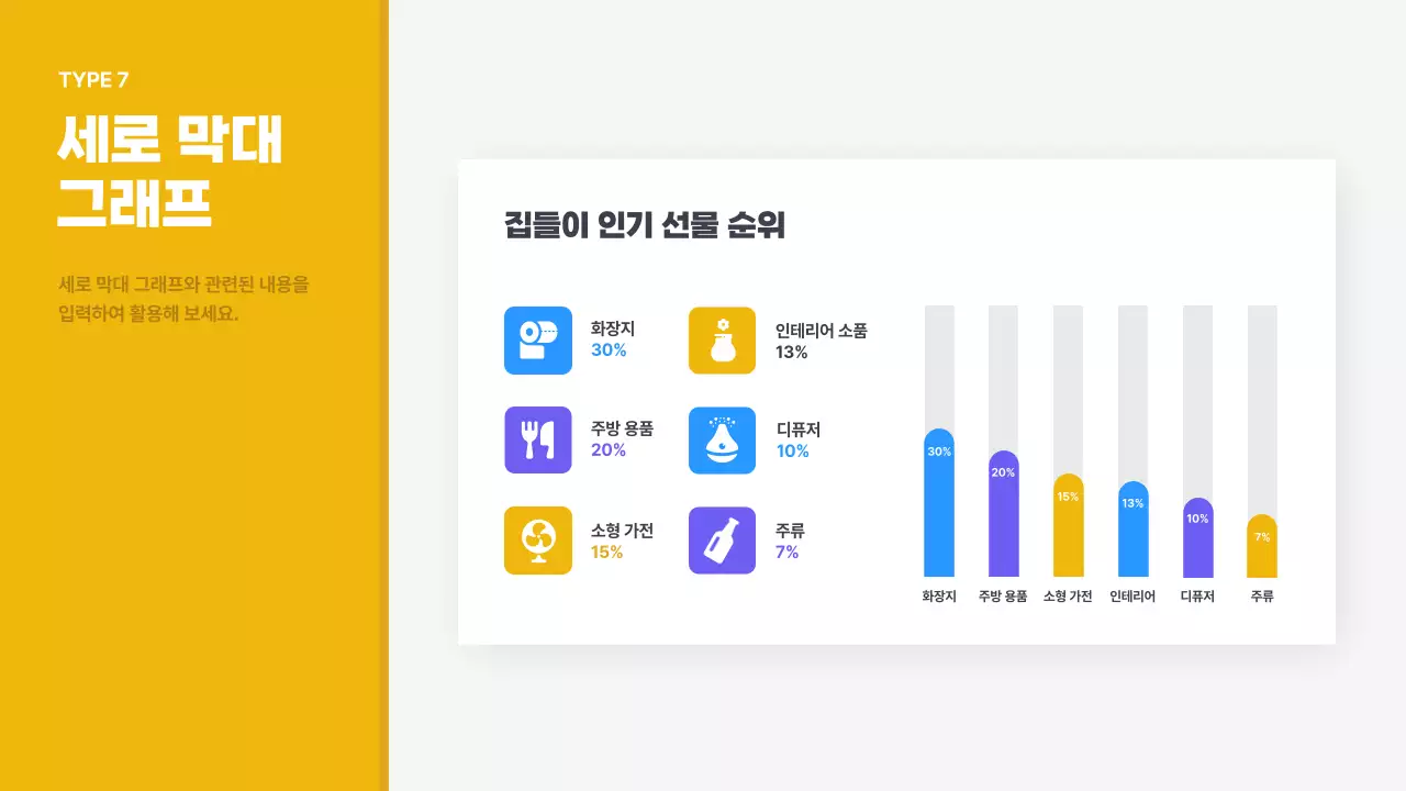 노랑 심플 정보 전달 보고서